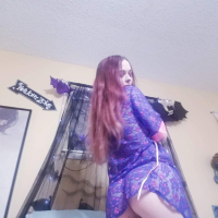 Lacey Purple Robe