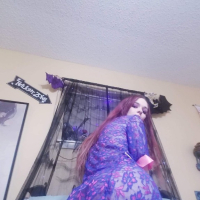 Lacey Purple Robe