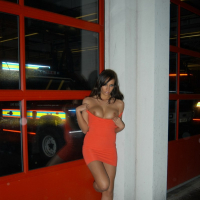 Firebrigade flashing and big tits nude in public by uk pornstars Gemma Maddock a