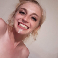 Cum shot selfie