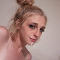 Cum shot selfie