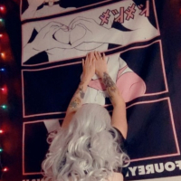 Cum slut goth aghjik