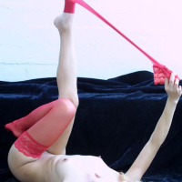 Blonde pornstar Ava Vincent foot fetish shoot