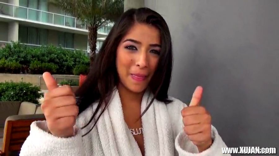 Megan Salinas toying both her tight love holes - Photo #2682755