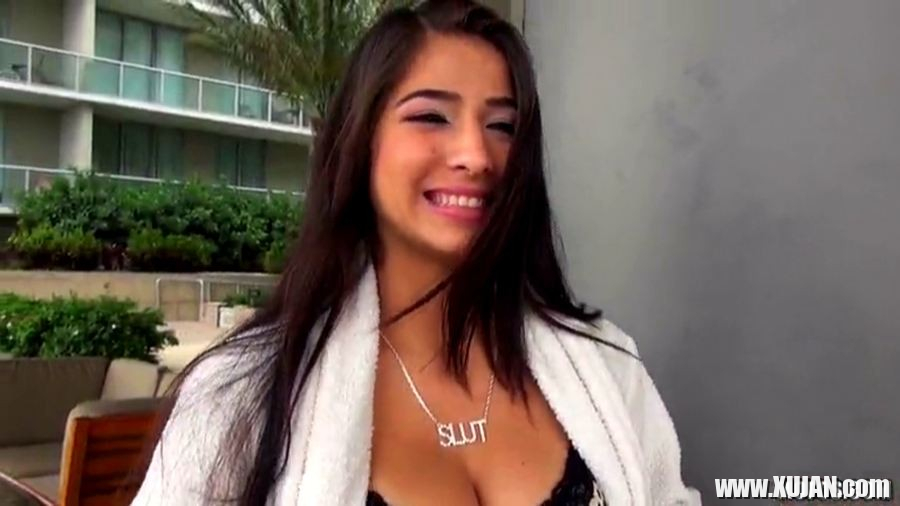 Megan Salinas toying both her tight love holes - Photo #2682757