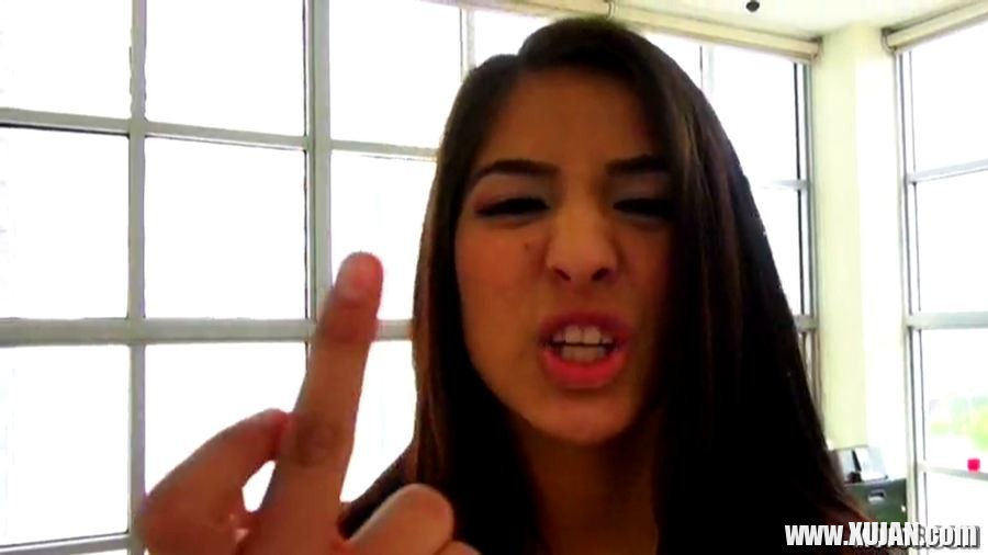 Megan Salinas toying both her tight love holes - Photo #2682762