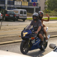 Marzakan mototsikletov merk aghjiky tapvel e qaghaqi kentronum