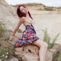Ovkrainatsi aghjiky merk marmni vra sundress um
