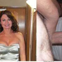 Beforeafter minetner cumshots demqer