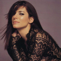 Sweet actress Sandra Bullock showing hot body and posing sexy