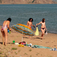 Harbats nudistner mazot katvikov Koktrebeli loghapum
