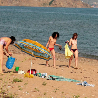 Harbats nudistner mazot katvikov Koktrebeli loghapum