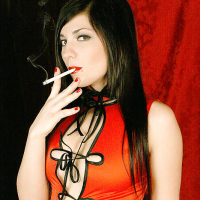 Franchezca Valentina 2 Smoking Fetish at Dragginladies