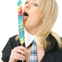 Jessica Blue is a naughty blonde schoolgirl with amazing tits