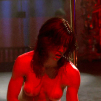 Jessica Biel tits and ass exposed in her movie Powder Blue