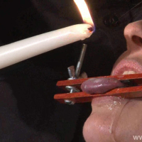 German fetisch model Melanie Moon punished