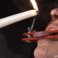 German fetisch model Melanie Moon punished