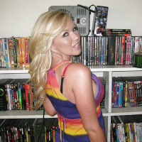 Astonishing blonde babe Dylan Riley is spreading her hot legs