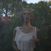 Slutty chick Brooke Banner takes a cock in her mouth before riding it