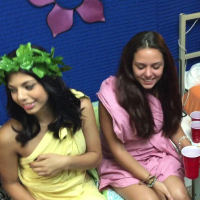 Gwen Stark and her friends throw a hot hardcore toga party