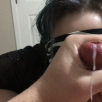 Hotwife Blindfolded minet