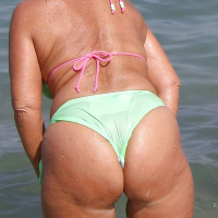 BBW loghap bikinium ev thongs
