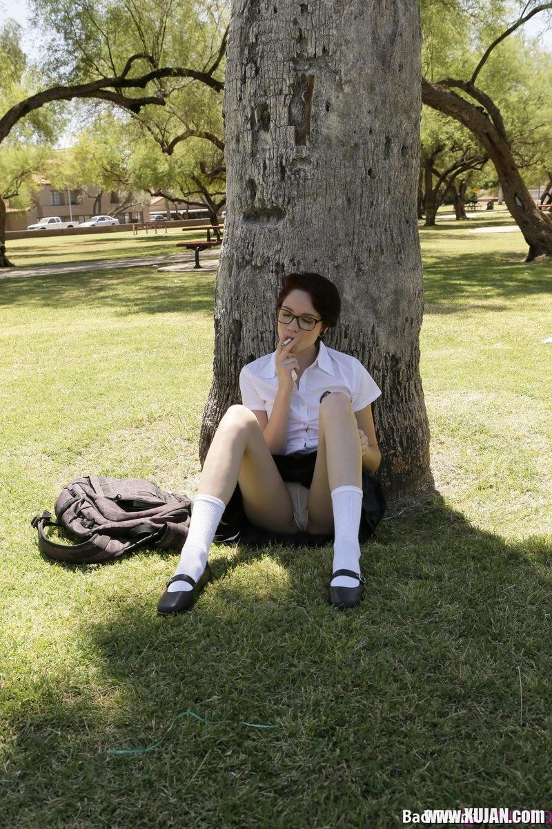 Naughty schoolgirl Cadey Mercury gets punished and fucked by her stepdad - Photo #2786659