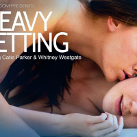 Horny teens Whitney Westgate and Catie Parker pleasure each other to orgasm