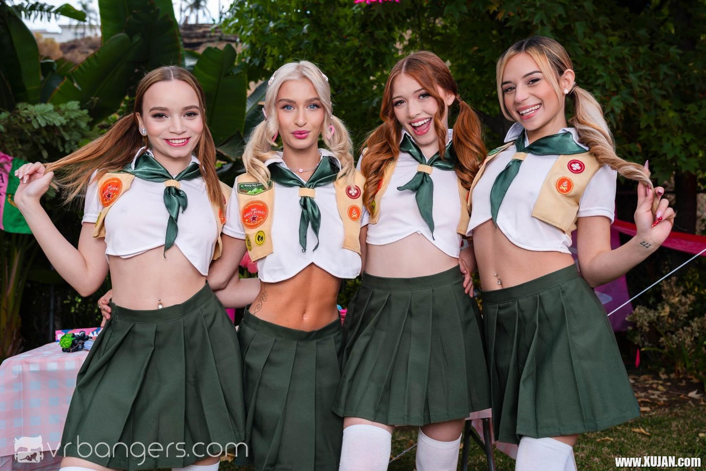 One lucky guy bangs Myra Moans Aria Valencia Emma Rosie and Selina Imai - Photo #2813207