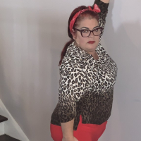 Hotwife Liz BBW Nerqnazgesti modeli Pinup Shoot