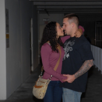 Lesbian babe tricked into cheating on her girlfriend with a guy