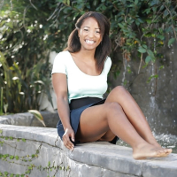 ebony babe Ivy Sherwood softcore 1