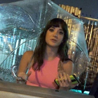 Now that Gia Paige is single she can do whatever she wants so when a stranger picks her up on a rainy day she reaches over into the drivers seat and jerks him off until dude has to pull over and fuck that sweet little pussy hard