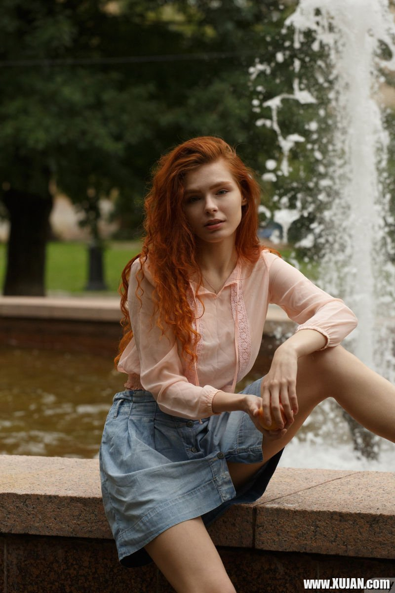 Zishy studio presents redhead Kari Pitinova with natural tits hot ass - Photo #2863648
