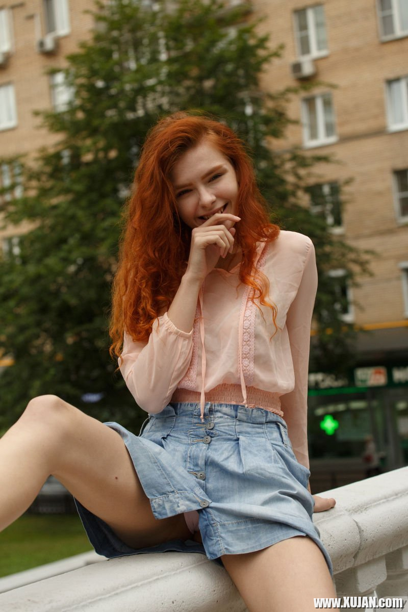 Zishy studio presents redhead Kari Pitinova with natural tits hot ass - Photo #2863649