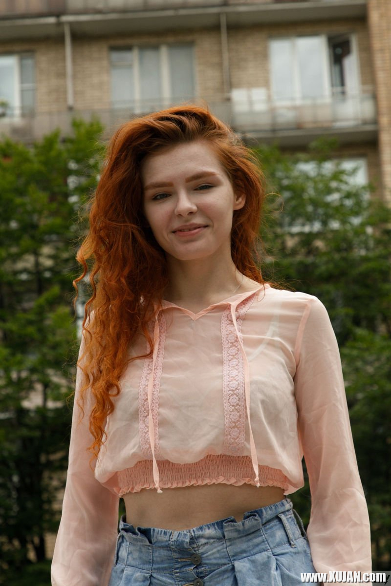 Zishy studio presents redhead Kari Pitinova with natural tits hot ass - Photo #2863651