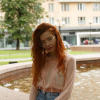 Zishy studio presents redhead Kari Pitinova with natural tits hot ass