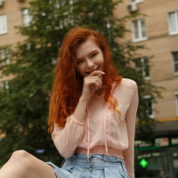 Zishy studio presents redhead Kari Pitinova with natural tits hot ass