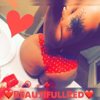 Red Skinned American Woman
