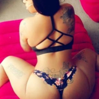 Red Skinned American Woman