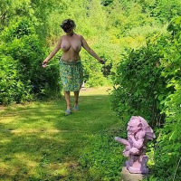 Hingshabti Momomys Repurposed Dildo Garden Walk Hughtited MILF siruhi