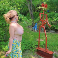 Hingshabti Momomys Repurposed Dildo Garden Walk Hughtited MILF siruhi