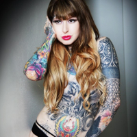 Sexy zvarchali fetish Dolly Tattooed Lesbian Dominatrix
