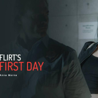 Hot teen Anastasia Morna fucks the security guard