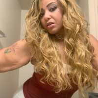 Blonde Latina Babe Modeling