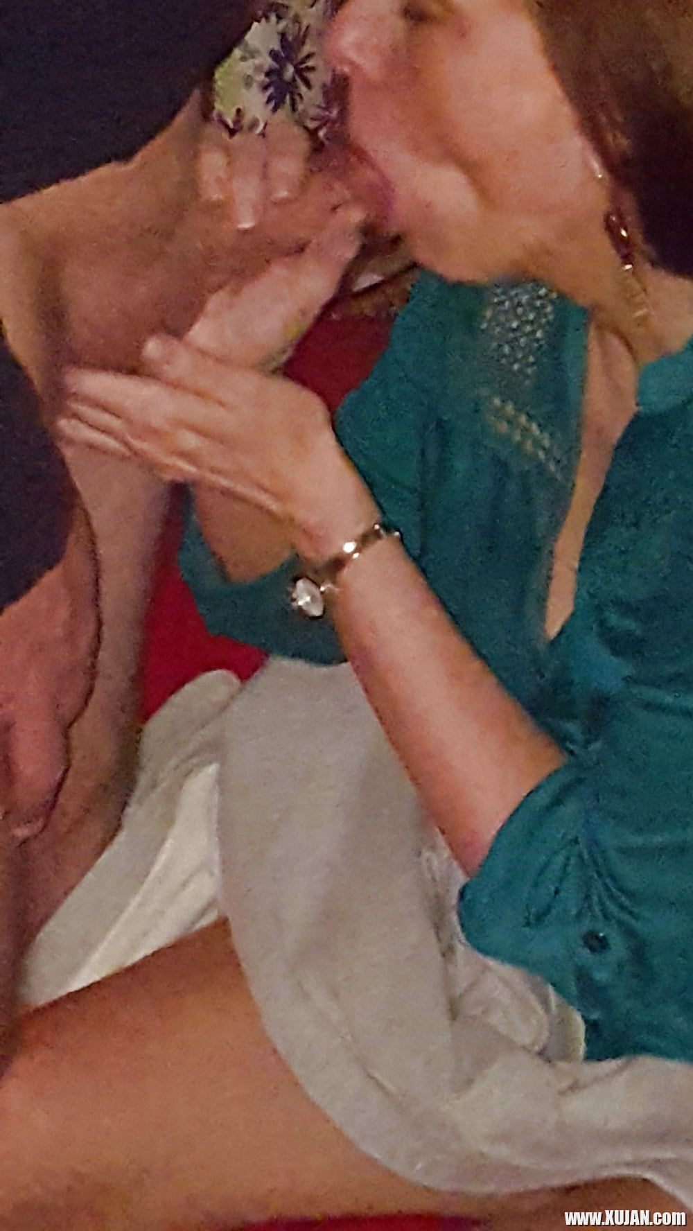 My wife gives my friend a Valentines blow job - Photo #2935472