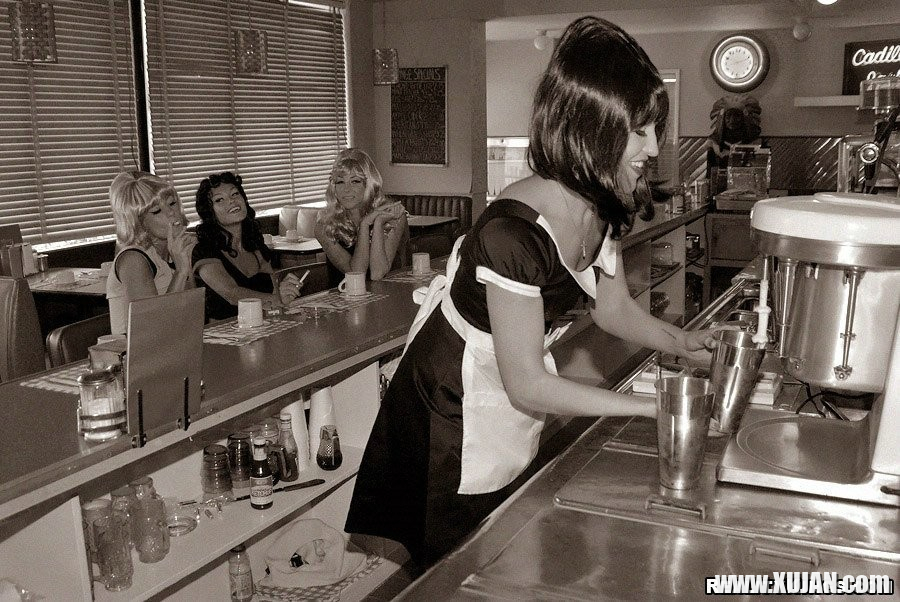 We took it back to the 50s for a little 50s titties in vintage p - Photo #2949228