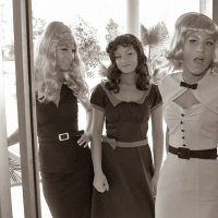 We took it back to the 50s for a little 50s titties in vintage p