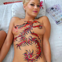 Pictures of Nikki enjoying a hot time with Devi Emmerson
