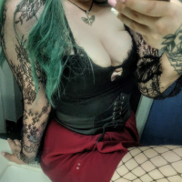 Big Booty Goth Babe